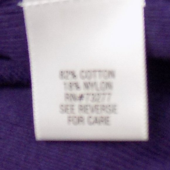 Croft & Barrow Women's Purple Button Front Sweater Size S NWT - Picture 8 of 8